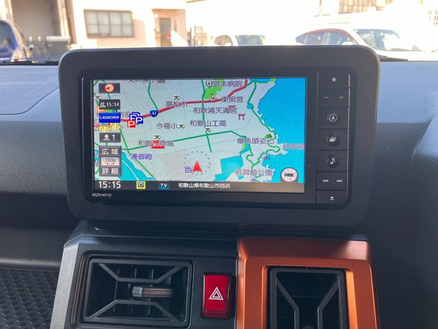 タフトＧ軽自動車　衝突被害軽減ブレーキ　ＬＥＤヘッドランプ　ＬＥＤフォグランプ　ガラスルーフ　シートヒーター　純正７インチナビ　バックモニター　ＥＴＣ車載器　ドライブレコーダー　１５インチアルミホイール（和歌山県）の中古車