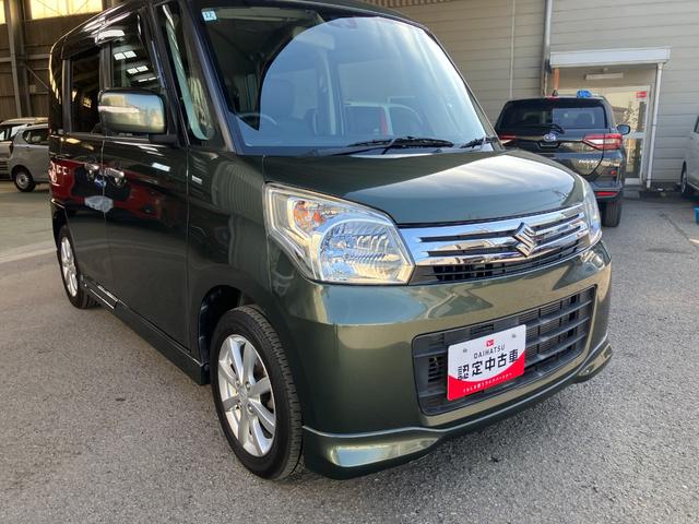 スペーシアＸリミテッド軽自動車　衝突安全ボディ　衝突被害軽減ブレーキ　プッシュスタートボタン　オートエアコン　両側パワースライドドア　７インチナビ　ディスチャージヘッドランプ　１４インチアルミホイール（和歌山県）の中古車