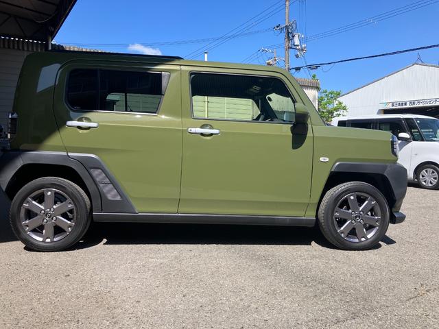 タフトＧターボ軽自動車　ワンオーナー　プッシュスタートボタン　衝突被害軽減ブレーキ　オートエアコン　シートヒーター　スマートキー　ディスプレイオーディオ　パノラマモニター　１５インチアルミホイール（和歌山県）の中古車