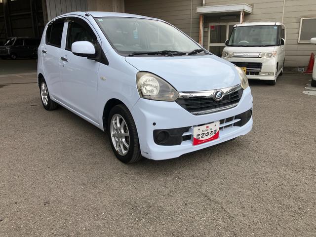 ミライースX SA軽自動車 ワンオーナー キーレスエントリー 純正7インチナビ バックカメラ マニュアルエアコン クリアランスソナー 14インチアルミホイール(和歌山県)の中古車