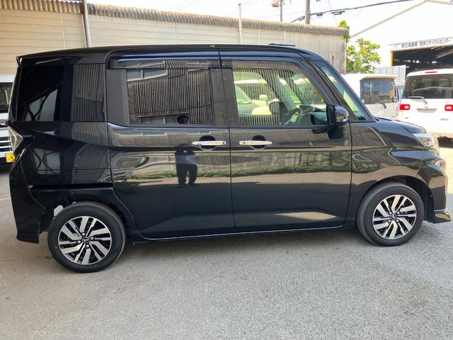 トールカスタムG登録車 衝突安全ボディ衝突被害軽減ブレーキ プッシュスタートボタン 両側パワースライドドア スマートキー クリアランスソナー 9インチナビ パノラマ対応カメラ ドラレコ シートヒーター(和歌山県)の中古車