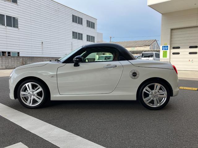コペンセロ　Ｓ軽自動車　ワンオーナー　ターボ車　オープンカー　社外７インチナビ　社外ＥＴＣ２．０　社外ドライブレコーダー　社外バックモニター　スポーツマフラー　ＬＥＤヘッドランプ　１６インチアルミホイール（和歌山県）の中古車