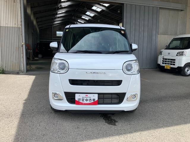 ムーヴキャンバスセオリーＧ軽自動車　ワンオーナー　衝突安全ボディ　衝突被害軽減ブレーキ　プッシュスタートボタン　オートエアコン　両側パワースライドドア　シートヒーター　電動パーキングブレーキ　１４インチフルホイールキャップ（和歌山県）の中古車