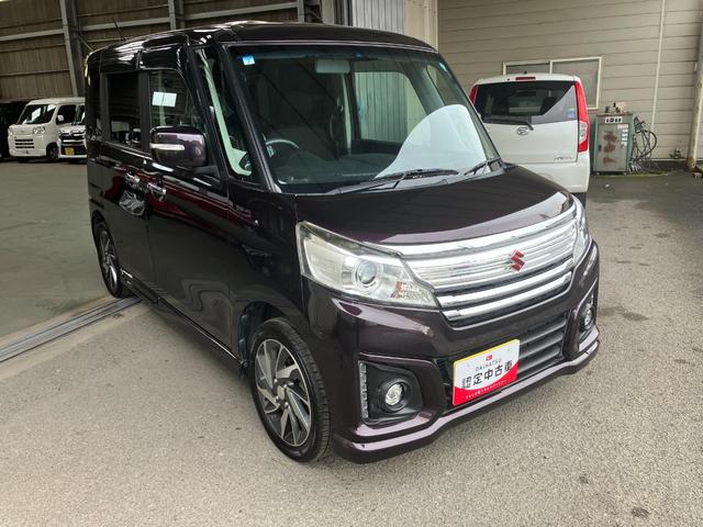 スペーシアカスタムＸＳ軽自動車　７インチナビ　バックモニター　ＥＴＣ車載器　スマートキー　両側パワースライドドア　ディスチャージヘッドランプ　１５インチアルミホイール（和歌山県）の中古車
