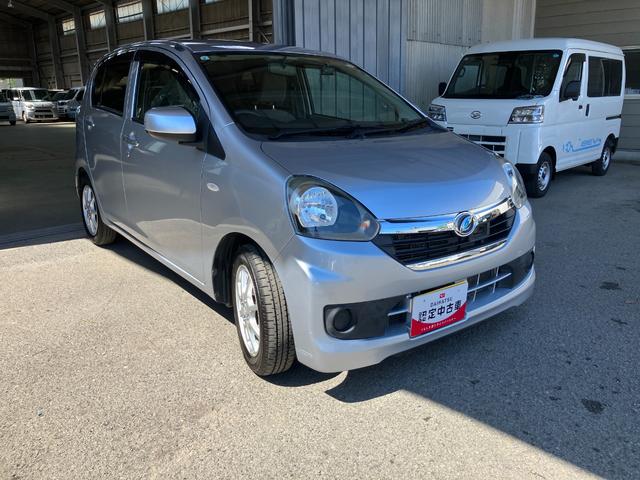 ミライースＸ　ＳＡ軽自動車　衝突安全ボディ衝突被害軽減ブレーキ　キーレスエントリー　マニュアルエアコン　７インチナビ　ドライブレコーダー　１４インチアルミホイール（和歌山県）の中古車
