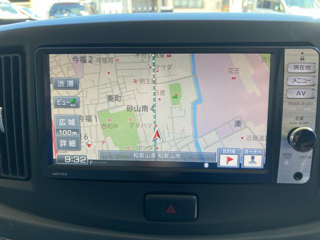 ミライースＸ　ＳＡ軽自動車　衝突安全ボディ衝突被害軽減ブレーキ　キーレスエントリー　マニュアルエアコン　７インチナビ　ドライブレコーダー　１４インチアルミホイール（和歌山県）の中古車