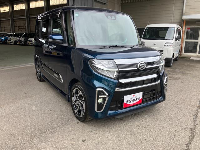 タントカスタムＲＳスタイルセレクション軽自動車　衝突安全ボディ衝突被害軽減ブレーキ　プッシュスタートボタン　スマートキー２個　オートエアコン　シートヒーター　９インチナビ　ＥＴＣ車載器　ドライブレコーダーバックカメラ１５インチアルミ（和歌山県）の中古車