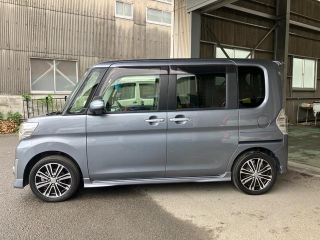 タントカスタムRS軽自動車 衝突安全ボディ 衝突被害軽減ブレーキ プッシュスタートボタン スマートキー オートエアコン 両側パワースライドドア 純正ナビ バックモニター ドライブレコーダー 15インチアルミホイール(和歌山県)の中古車
