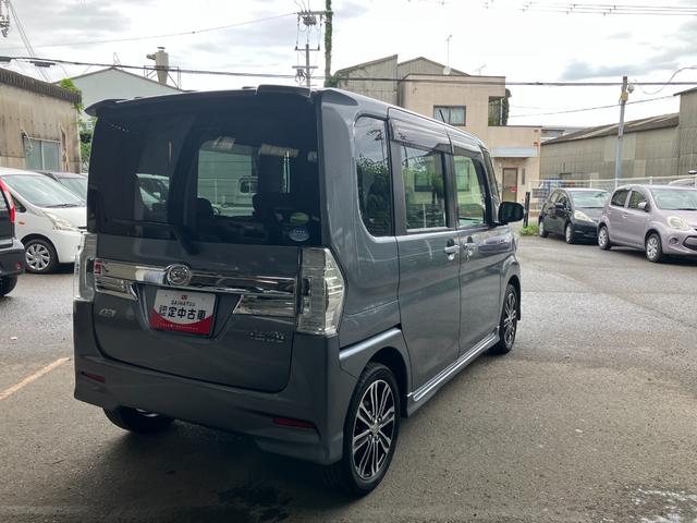 タントカスタムRS軽自動車 衝突安全ボディ 衝突被害軽減ブレーキ プッシュスタートボタン スマートキー オートエアコン 両側パワースライドドア 純正ナビ バックモニター ドライブレコーダー 15インチアルミホイール(和歌山県)の中古車