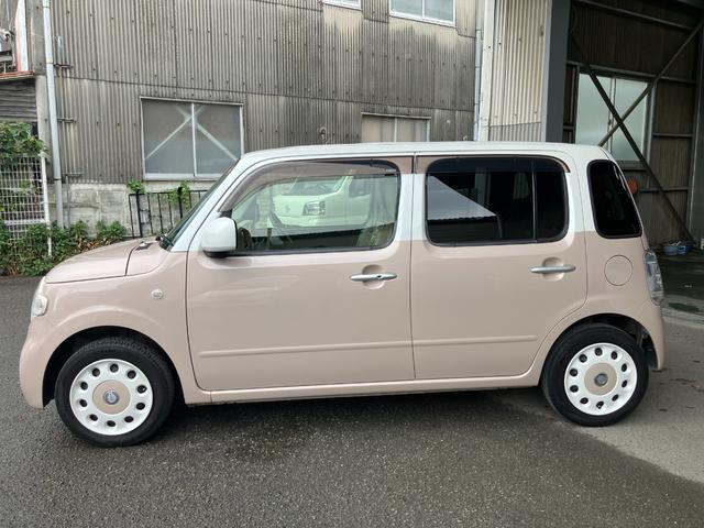 ミラココアココアＸ軽自動車　ワンオーナー　スマートキー　オートエアコン　純正７インチナビ　バックモニター　ベンチシート　２トーンカラー　ハロゲンヘッドランプ　１４インチフルホイールキャップ（和歌山県）の中古車