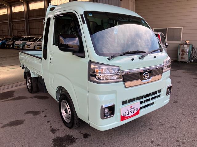 ハイゼットトラックジャンボエクストラ軽自動車 衝突安全ボディ 衝突被害軽減ブレーキ プッシュスタートボタン LEDヘッドランプ パワーウィンドウ 4WD 5MT ドライブレコーダー 7インチナビ バックモニター スマートインナーミラー(和歌山県)の中古車