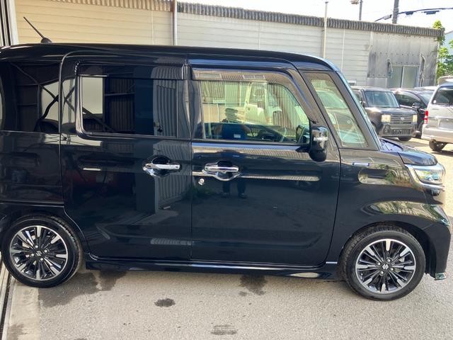 スペーシアカスタムハイブリッドXSターボ軽自動車 衝突安全ボディ 衝突被害軽減ブレーキ プッシュスタートボタン 両側電動スライドドア オートエアコン 純正ナビ パノラマ対応カメラ シートヒーター ETC車載器 ドライブレコーダー(和歌山県)の中古車