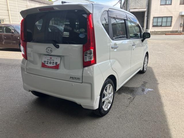 ムーヴＸターボ　ＳＡII軽自動車　ワンオーナー　衝突安全ボディ　衝突被害軽減ブレーキ　プッシュスタートボタン　オートエアコン　純正７インチナビ　ＥＴＣ車載器　バックモニター　１４インチアルミホイール（和歌山県）の中古車