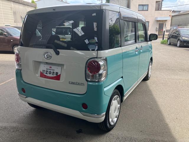 ムーヴキャンバスGメイクアップリミテッド SAIII軽自動車 衝突安全ボディ 衝突被害軽減ブレーキ プッシュスタートボタン オートライト オートエアコン 7インチ純正ナビ パノラマモニター 両側電動スライドドア LEDヘッドランプ LEDフォグランプ(和歌山県)の中古車