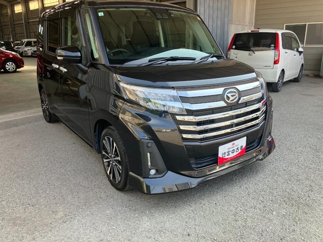 トールカスタムG ターボターボ 両側電動スライドドア LEDヘッドランプ 衝突被害軽減ブレーキ 7インチ純正ナビ パノラマ対応カメラ ETC車載器 電動パーキングブレーキ ドライブレコーダー 15インチアルミホイール(和歌山県)の中古車