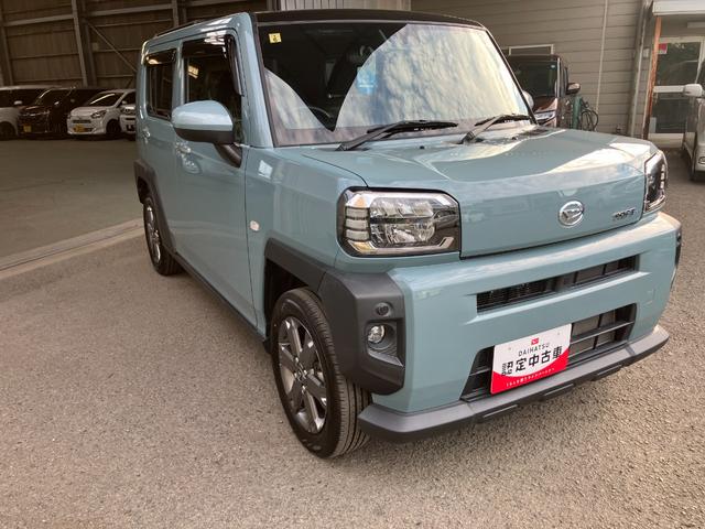 タフトGターボ軽自動車 衝突被害軽減ブレーキ ガラスルーフ LEDヘッドランプ LEDフォグランプ オートエアコン 電動パーキングブレーキ シートヒーター バックモニター コーナーセンサー 15インチアルミホイール(和歌山県)の中古車
