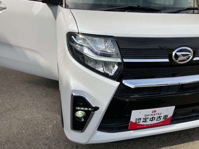 タントカスタムX軽自動車 衝突安全ボディ 衝突被害軽減ブレーキ プッシュスタートボタン オートエアコン オートライト 両側電動スライドドア 7インチ純正ナビ バックカメラ ミラクルオープンドア14インチアルミ(和歌山県)の中古車
