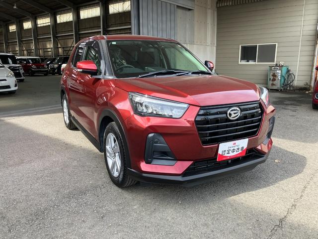 ロッキーＸ登録車　衝突安全ボディ　衝突被害軽減ブレーキ　プッシュスタートボタン　オートライト　オートエアコン　クリアランスソナー　７インチ純正ナビ　ドライブレコーダー　バックカメラ（和歌山県）の中古車