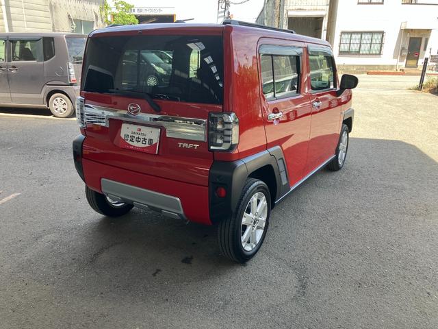 タフトＧ　クロムベンチャー軽自動車　衝突安全ボディ　衝突被害軽減ブレーキ　プッシュスタートボタン　ＬＥＤヘッドランプ　スマートキー　７インチ純正ナビ　バックカメラ　ドライブレコーダー　ＥＴＣ車載器（和歌山県）の中古車