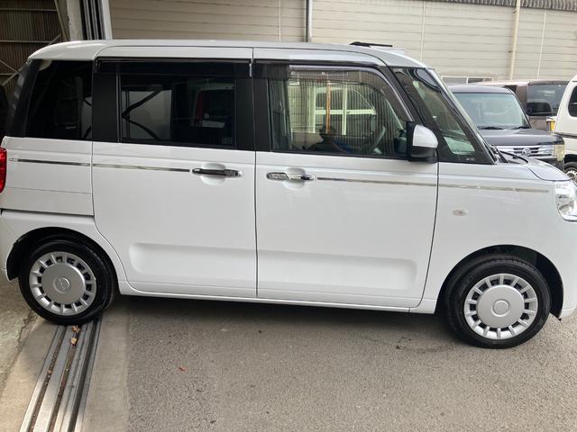 ムーヴキャンバスセオリーX軽自動車 衝突安全ボディ 衝突被害軽減ブレーキ プッシュスタートボタン 両側電動スライドドア 7インチ純正ナビ バックカメラ ドライブレコーダー(和歌山県)の中古車