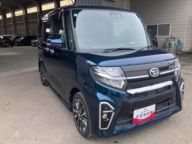 タントカスタムＲＳ軽自動車　衝突安全ボディ　衝突被害軽減ブレーキ　ＬＥＤヘッドランプ　両側電動スライドドア　９インチナビ　パノラマ対応カメラ　ＥＴＣ車載器　ドライブレコーダー　シートヒーター（和歌山県）の中古車