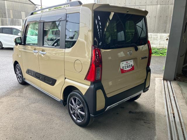 タント 中古車 ファンクロス軽自動車　４ＷＤ　ワンオーナー　衝突被害軽減ブレーキ　両側電動スライドドア　シートヒーター　純正７インチナビ　バックモニター　ドライブレコーダー　ＬＥＤヘッドランプ　１４インチアルミホイール