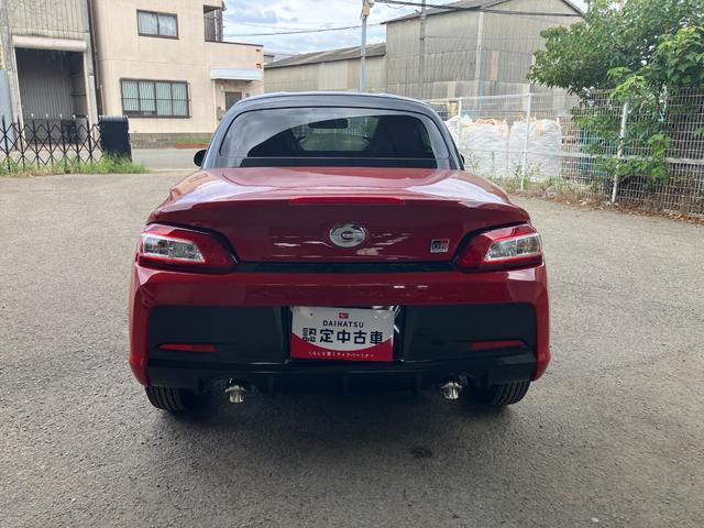 コペンＧＲ　スポーツ軽自動車　プッシュスタートボタン　オートエアコン　シートヒーター　オープンカー　レカロシート　１６インチアルミ　スマートキー　ＭＯＭＯ革巻きハンドル（和歌山県）の中古車