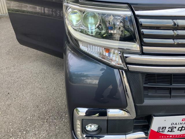 タントカスタムＸ　トップエディションＳＡIII軽自動車　プッシュスタートボタン　衝突安全ボディ　衝突被害軽減ブレーキ付きオートエアコン　左側パワースライドドア付　８インチ純正ナビ　バックカメラ　シートヒーター　ＥＴＣ車載器（和歌山県）の中古車