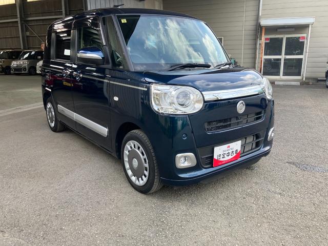 ムーヴキャンバスセオリーＧ軽自動車　プッシュスタートボタン　衝突安全ボディ　衝突被害軽減ブレーキ付きオートエアコン　シートヒーター　両側電動スライドドア　７インチナビ　バックカメラ　電動パーキング　ホットカップホルダー（和歌山県）の中古車