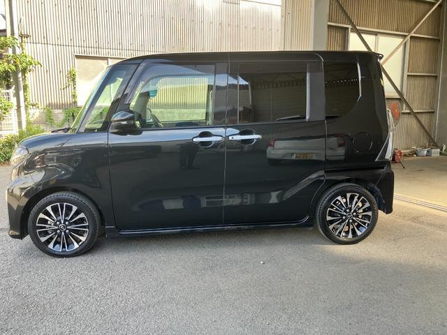 タント 中古車 カスタムＲＳリミテッド軽自動車　保証付き　修復歴無し　衝突安全ボディ　衝突被害軽減ブレーキ　プッシュスタートボタン　オートエアコン　両側電動スライドドア　９インチ純正ナビ　バックカメラ　ＥＴＣ　ドライブレコーダー