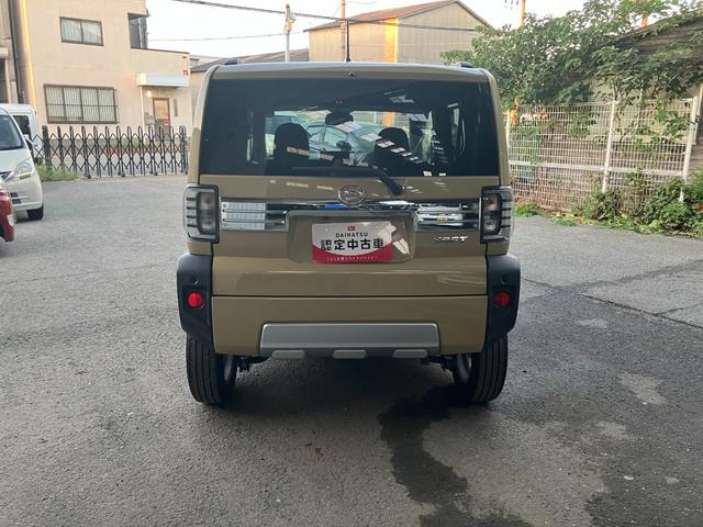 タフト 中古車 Ｇターボ　クロムベンチャー軽自動車　衝突安全ボディ　衝突被害軽減ブレーキ　プッシュスタートボタン　オートエアコン　シートヒーター　電動パーキング　ＬＥＤヘッドランプ　ガラスルーフ