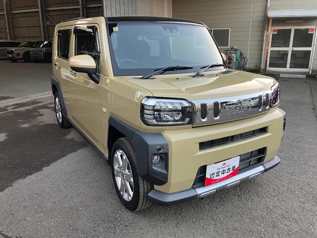 タフトGターボ クロムベンチャー軽自動車 衝突安全ボディ 衝突被害軽減ブレーキ プッシュスタートボタン オートエアコン シートヒーター 電動パーキング LEDヘッドランプ ガラスルーフ(和歌山県)の中古車