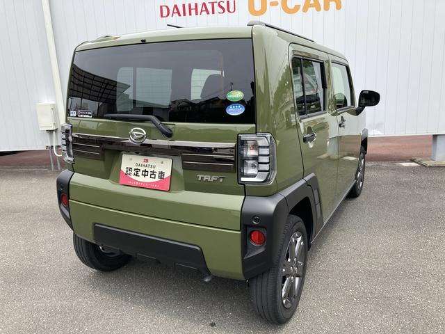 タフトＧターボ純正９インチナビ　パノラマモニター　ＥＴＣ車載器　ナビ連動ドライブレコーダー（前後）　Ｂｌｕｅｔｏｏｔｈオーディオ　フルセグテレビＬＥＤヘッドライト　衝突被害軽減ブレーキ（スマートアシスト）（和歌山県）の中古車