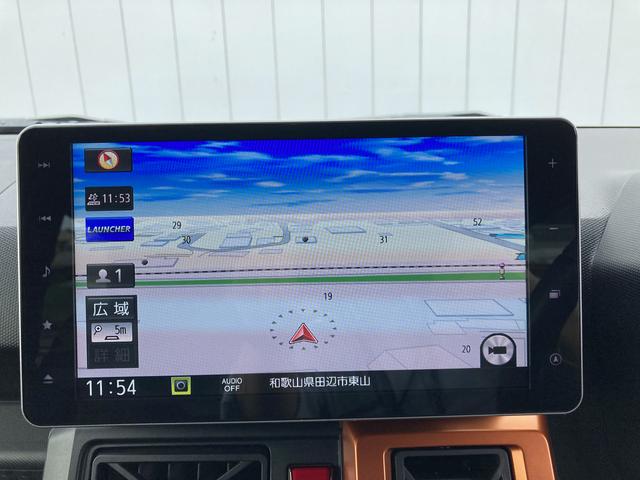タフトＧターボ純正９インチナビ　パノラマモニター　ＥＴＣ車載器　ナビ連動ドライブレコーダー（前後）　Ｂｌｕｅｔｏｏｔｈオーディオ　フルセグテレビＬＥＤヘッドライト　衝突被害軽減ブレーキ（スマートアシスト）（和歌山県）の中古車