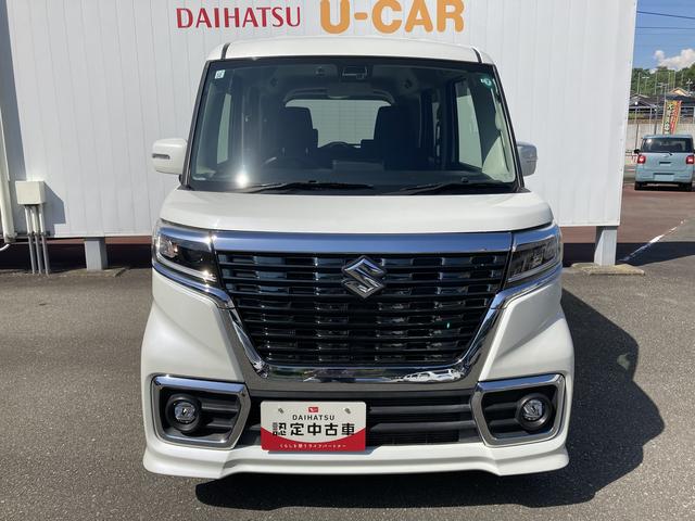 スペーシアカスタムハイブリッドＧＳ純正ナビ　Ｂｌｕｅｔｏｏｔｈオーディオ　フルセグテレビ　ＥＴＣ車載機　スズキセーフティーサポート　ＬＥＤヘッドライト　左側電動スライドドア（和歌山県）の中古車