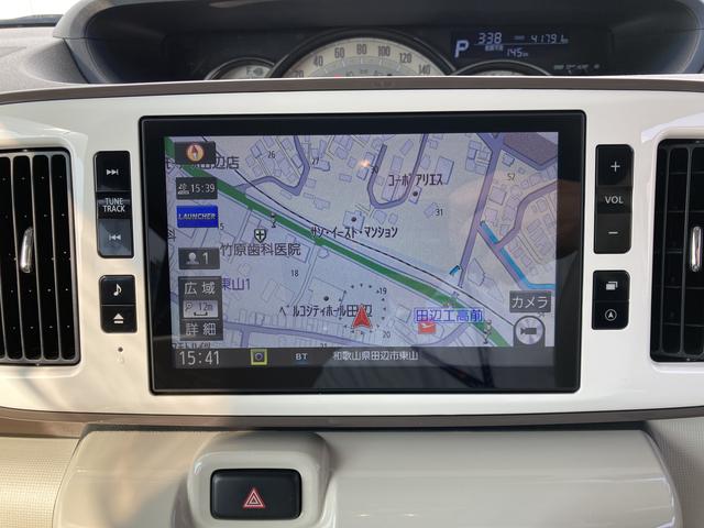 ムーヴキャンバスGメイクアップVS SAIII純正9インチナビ CD/DVD再生 Bluetoothオーディオ ドラレコ ETC車載器 LEDヘッドライト 両側電動スライド(和歌山県)の中古車