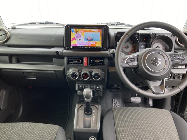 ジムニーXCAT車 4WD ターボ車 社外ナビ 前後ドラレコ バックカメラ ETC車載器 シートヒーター(和歌山県)の中古車