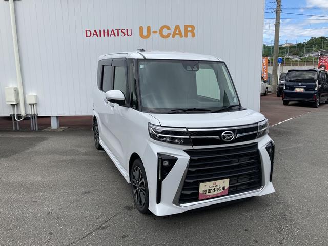 タントカスタムRSターボ車 7インチナビゲーション パノラマモニター 両側パワースライドドア シートヒーター クルーズコントロール ETC車載器(和歌山県)の中古車