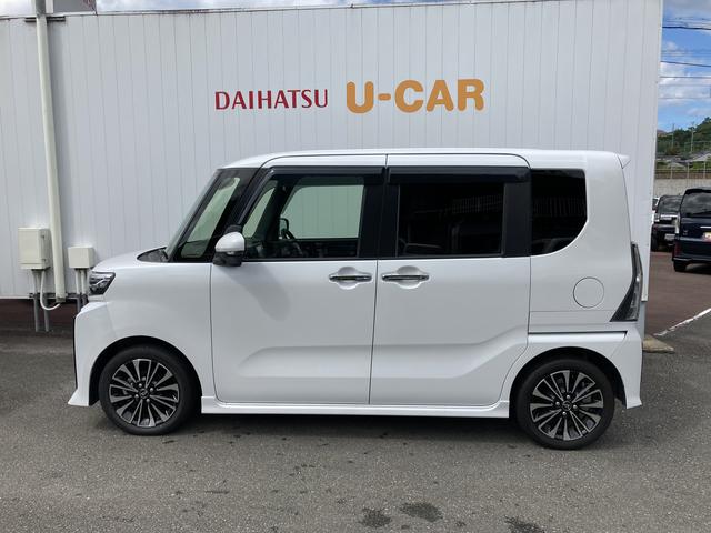 タントカスタムRSターボ車 7インチナビゲーション パノラマモニター 両側パワースライドドア シートヒーター クルーズコントロール ETC車載器(和歌山県)の中古車