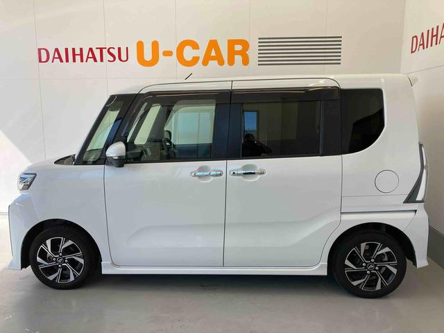 タントカスタムX9インチディスプレイオーディオ(TV・Bluetooth)・パノラマモニター・駐車アシスト・前席シートヒーター・両側パワースライドドア・LEDヘッドランプ・前後ドラレコ・ETC車載器・CAB・SAB(和歌山県)の中古車