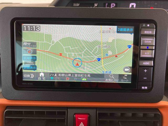 タントファンクロスターボメモリーナビ(TV CD/DVD 録音 Bluetooth)・バックカメラ・ETC・前後ドラレコ・前席シートヒーター・両側パワースライドドア・キーフリーシステム・LEDヘッドランプ(和歌山県)の中古車