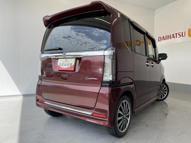 Ｎ−ＢＯＸカスタムＧ・ターボＬパッケージメモリーナビ（ＴＶ　ＣＤ／ＤＶＤ　録音　Ｂｌｕｅｔｏｏｔｈ）・バックカメラ・ＥＴＣ車載機・前ドラレコ・ＬＥＤヘッドランプ・キーフリーシステム・両側パワースライドドア・クルーズコントロール（和歌山県）の中古車
