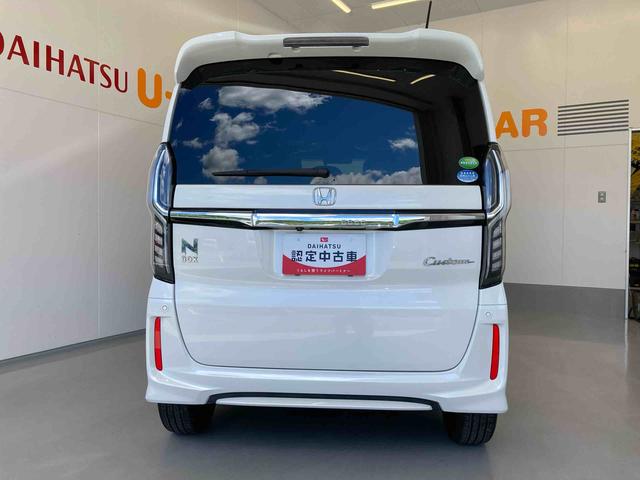 N−BOXカスタムG・Lターボホンダセンシングメモリーナビ(TV CD/DVD 録音 Bluetooth)・バックカメラ・前後ドラレコ・ETC車載機・追従型クルーズコントロール・両側パワースライドドア・LEDヘッドランプ・キーフリーシステム(和歌山県)の中古車