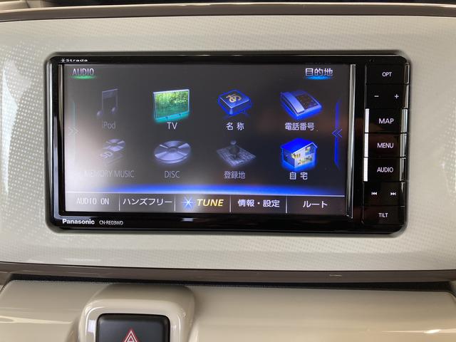 ムーヴキャンバスGメイクアップ SAIIメモリーナビ(TV CD/DVD 録音 Bluetooth)・バックカメラ・LEDヘッドランプ・両側パワースライドドア・前ドラレコ・キーフリーシステム・ETC車載機(和歌山県)の中古車