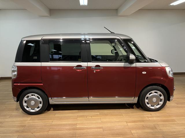 ムーヴキャンバスＧブラックアクセントＶＳ　ＳＡIII　２．１万キロ／ナビ２．１万キロ／鑑定書有り／１年保証／ナビ／パノラマカメラ／前後ドラレコ／衝突軽減ブレーキ／ＴＶ／ＵＳＢ／Ｂｌｕｅｔｏｏｔｈ／両側電動スライドドア／ＬＥＤライト／運転席シートヒーター／認定中古車／（大阪府）の中古車