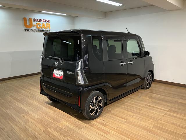 タントカスタムＸ　ナビ／パノラマモニター／ドラレコ／ＥＴＣ鑑定書付き／車検整備付き／ナビ／ＴＶ／パノラマモニター／前後ドラレコ／ＥＴＣ／衝突軽減ブレーキ／横滑り防止装置／コーナーセンサー／ＬＥＤライト／キーフリー／電動パーキングブレーキ／ブレーキホールド（大阪府）の中古車