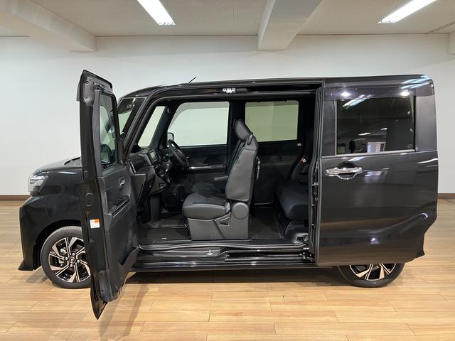 タントカスタムＸ　ナビ／パノラマモニター／ドラレコ／ＥＴＣ鑑定書付き／車検整備付き／ナビ／ＴＶ／パノラマモニター／前後ドラレコ／ＥＴＣ／衝突軽減ブレーキ／横滑り防止装置／コーナーセンサー／ＬＥＤライト／キーフリー／電動パーキングブレーキ／ブレーキホールド（大阪府）の中古車