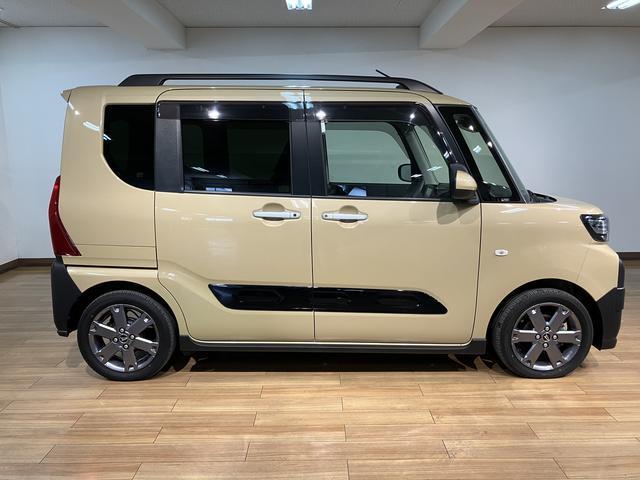 タントファンクロスターボ　　鑑定書付き／新車保証／車検整備ナビ／ＨＤＭＩ／ＴＶ／ＵＳＢ／Ｂｌｕｅｔｏｏｔｈ／バックカメラ／前後ドラレコ／ＥＴＣ／衝突軽減ブレーキ／コーナーセンサー／両側電動スライドドア／電動パーキング／ブレーキホールド／ＬＥＤライト（大阪府）の中古車
