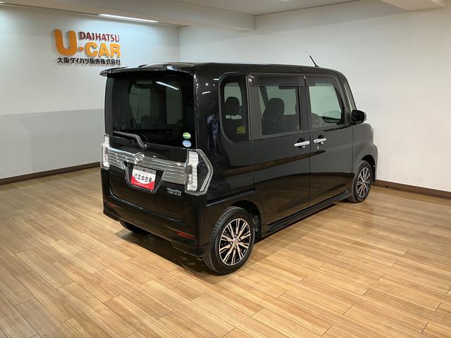 タントカスタムＸ　トップエディションＶＳ　ＳＡIII　１年保証８インチナビ／ＴＶ／ＵＳＢ／Ｂｌｕｅｔｏｏｔｈ／パノラマカメラ／ＥＴＣ／ドラレコ／ターボ車／衝突軽減ブレーキ／両側電動スライドドア／ＬＥＤライト／フォグランプ／運転席シートヒーター／キーフリー／（大阪府）の中古車