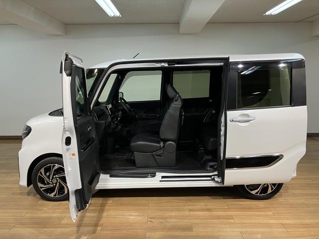 タントカスタムRSスタイルセレクション鑑定書/車検受渡し/R3年式ターボ車/クルーズコントロール/走行1.2万キロ/ナビ/バックカメラ/TV/Bluetooth/USB/CD録音/前後ドラレコ/ETC/衝突軽減ブレーキ/両側電動スライドドア/LEDライト/フォグ(大阪府)の中古車